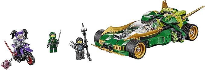 Ninjago Ninja Nightcrawler Bike &amp Car with Shooter Function Masters of Spinjitzu Building Set