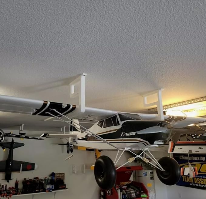 RC Airplane Hanger Ceiling Mount Wall Bracket for Hanging Extra Large Planes