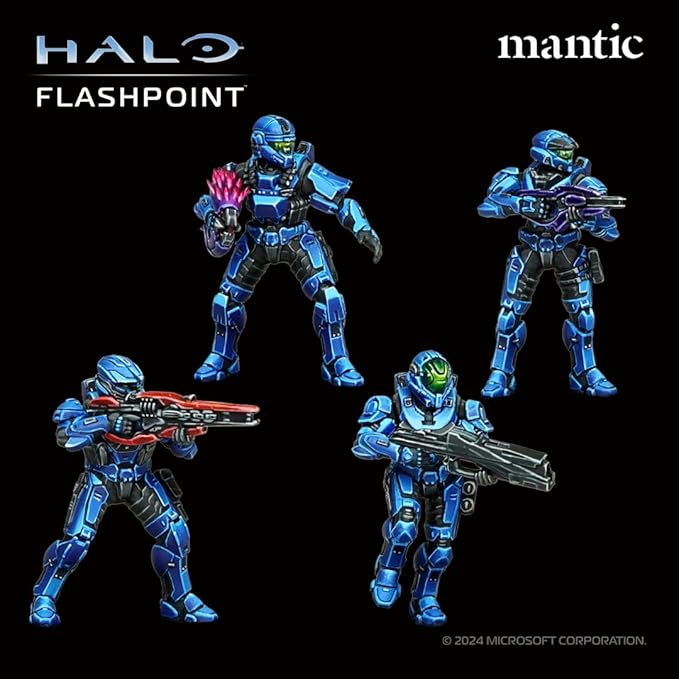 mantic Games Halo: Flashpoint - The Tactical Miniatures Game (Spartan Edition Starter Set)