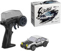 RC Drift Car New AE86 Mini Desktop Remote Control Car 1/64 RC Drifting Racing Vehicle 2.4G Full Scale Electric Toy Boys Cars