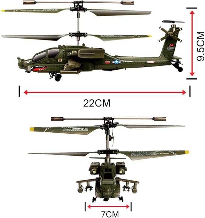 Syma S109G 3.5 Channel RC Helicopter with Gyro Sold by TM USA