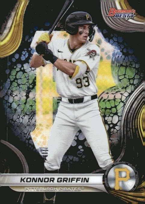 2024 Bowman's Best Top Prospects #TP-25 Konnor Griffin Pittsburgh Rookie Baseball Card - Sportscard Superstore
