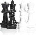 MegaChess Giant Chess Set Game with 12 Tall King - A Large Chess Set Yard Game for Families Looking for Outdoor Jumbo Games - 32 Large Pieces Made from Durable HDPE (Board Not Included)