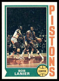 1974 Topps #131 Bob Lanier Detroit Pistons (Basketball Card) EX/MT Pistons St. Bonaventure