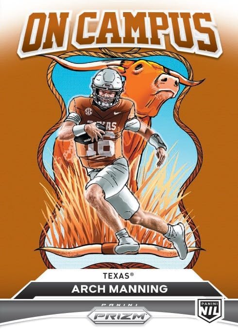 2025 Panini Nil Texas Longhorns Hobby Trading Card Box (2 Autographs Per Box)
