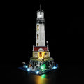 LED Light Kit Compatible with Lego Motorized Lighthouse - Lighting Set for Ideas 21335 Building Model (Model Set Not Included)