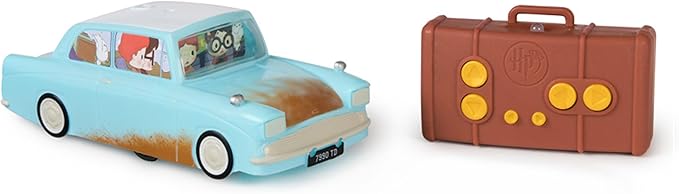 Wizarding World Harry Potter Weasley’s Flying Remote Control Car with Zero Gravity Technology Drives Indoors on Walls &amp Floors Kids Toys for Ages 6 and up