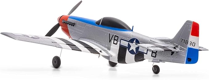 HobbyZone RC Airplane P-51D 450mm RTF (Battery and Charger Included) HBZ-1251