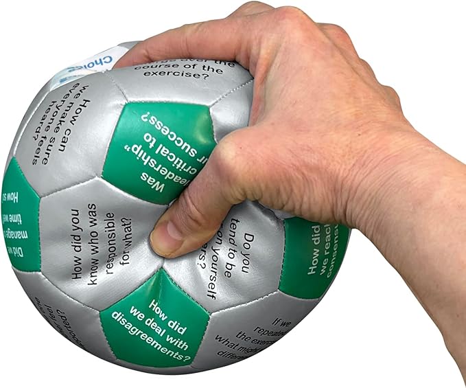 Trainers Warehouse 6 Thumball Collection 32 Prompts for Conversation Team Building Relationship and Training