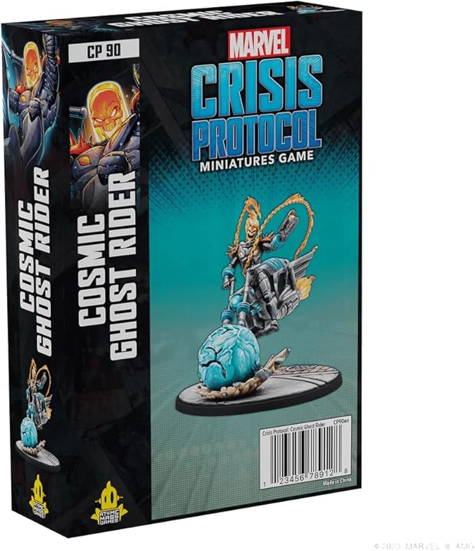 Marvel: Crisis Protocol Cosmic Ghost Rider CHARACTER PACK - Embrace the Power Cosmic! Tabletop Superhero Game Ages 14+ 2 Players 90 Minute Playtime Made by Atomic Mass Games