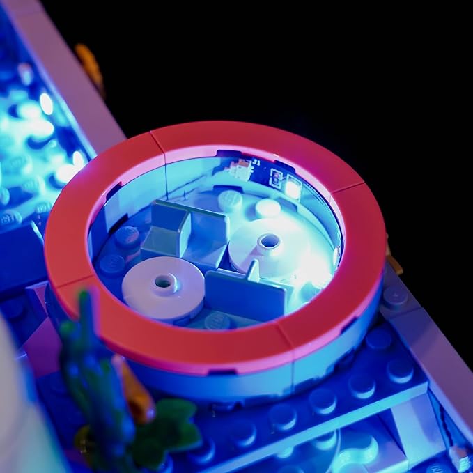 Upgraded Led Light Kit for Lego Heartlake City Water Park Building Set Compatible with Lego 42630 (Model Not Included)