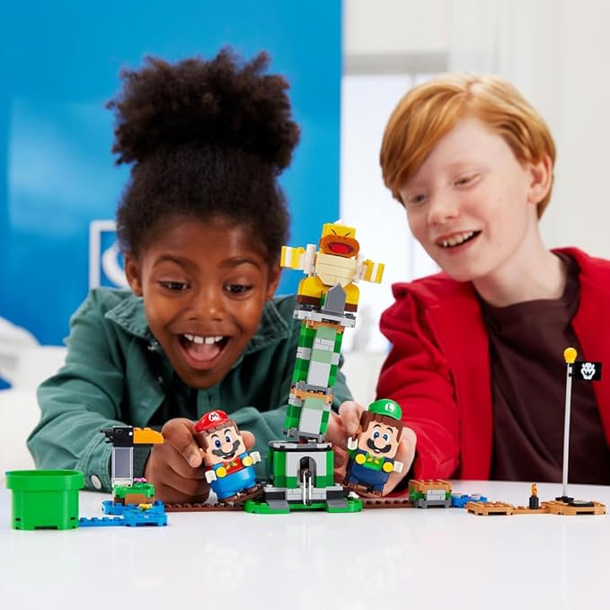 LEGO Super Mario Boss Sumo Bro Topple Tower Expansion Set 71388 Building Kit Collectible Toy for Kids New 2021 (231 Pieces)