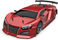 Redcat Racing Lightning EPX RC Drift Car 1/10 Scale 4WD with 2.4GHz Radio 19T Brushed Motor Tunable Suspension Remote Control Car with Battery and Charger - Metallic Red