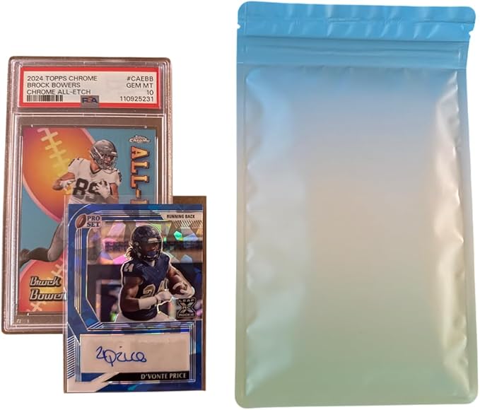 RIP IT REPACKS Football Card Mystery Pack with Guaranteed PSA Graded Card and Autograph or Relic Card