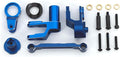 STEERING BELLCRANKS ALUM BLUE