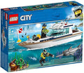 LEGO City Great Vehicles Diving Yacht 60221 Building Kit (148 Pieces)