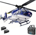 EC135 C187 Remote Controlled Heli Aircraft Plane RC Helicopter add Optical Flow Positioning Single Rotor No Ailerons 6-Axis Gyroscope Altitude Hovering Aerobatics for Adults Beginners