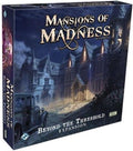 Mansions of Madness Beyond the Threshold Expansion - New Investigators and Monsters! Cooperative Mystery Game Ages 14+ 1-5 Players 2-3 Hour Playtime Made by Fantasy Flight Games