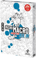 MicroMacro: Crime City - All in | Murder Mystery and Detective Game | 16 Search and Find Detective Cases | Cooperative Board Games for Teens and Adults | Ages 12+ | 1-4 Players | 15-45 min