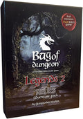 Bag of Dungeon Legends 2: Relics - Paths of the Ancients | 4-in-1 Adventure Pack Expansion for Any Game | Includes Solo Game | RPG Fans | 1–4 Players Ages 7+ | Classic Dungeon Crawler