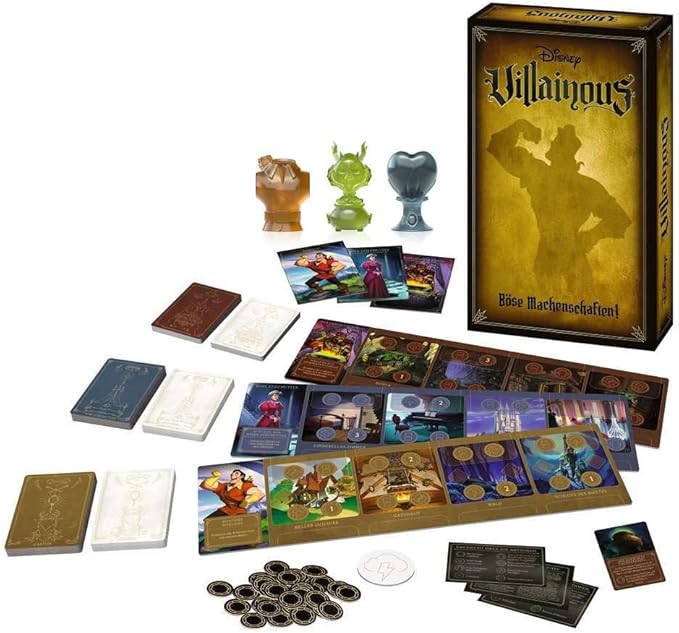 Ravensburger 27077 Disney Villainous Evil Machinations 4 Expansion of Villainous from 10 Years for 2-3 Players