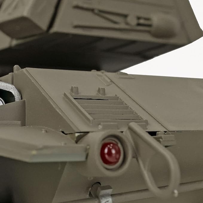 Heng Long Walker Bulldog 1/16 7.0 Upgraded RTR RC Tank with 3839 Smoke Generator Metal Tracks 340 Rotating Turret and Infrared Combat BB Shooting Airsoft Function