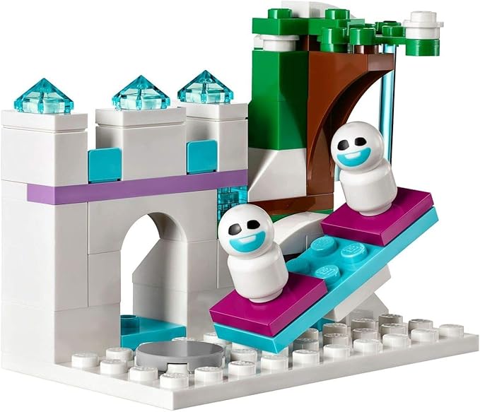 LEGO Disney Frozen Elsa's Magical Ice Palace 43172 Toy Castle Building Kit with Mini Dolls Castle Playset with Popular Frozen Characters Including Elsa Olaf Anna and More (701 Pieces)