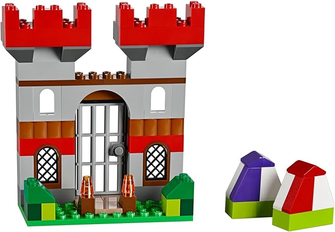 LEGO Classic Large Creative Brick Box 10698 Building Set Toy Storage Solution for Home or Classrooms Interactive Building Toy for Kids Boys and Girls