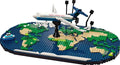 Lego Family Holiday Memories Adult and Teenage Building Kit World Map for Crafts Photo Holder Home Accessory Cute Family Activity Gift for Travelers Him and Her 41838