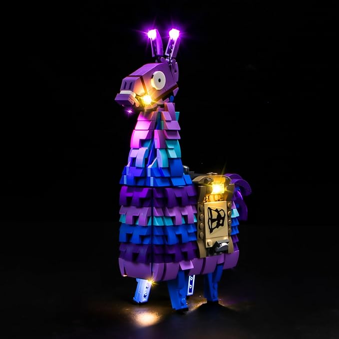 Upgraded Led Light Kit Compatible with Lego Supply Llama Building Set Lights Decoration Compatible with Lego 77071 (Model Not Included)