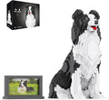 Animal Dog Adorable Pet Collie Building Block Set (3075 Pieces) - Secret Small Storage Box Inside! Ideal Toy for Dog Lovers Kids &amp Adults