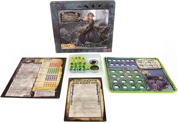 Chip Theory Games Too Many Bones: Dart Dice-Builder Roleplaying Game Expansion Strategic Fantasy RPG Game Accessories for Ages 14 and Up 1-4 Players
