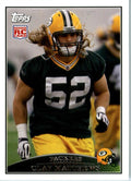 CLAY MATTHEWS 2009 Topps #353 ROOKIE CARD RC Green Bay Packers football