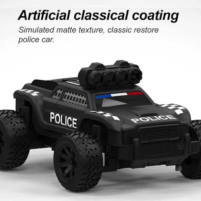 Turbo Racing 1:76 Scale RC Sport Car Table Racing 2.4GHZ Remote Control Mini Model Crawler Car with Full Proportional RTR for Adults Gift (C82)