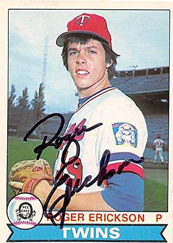 Sports Memorabilia Autograph Warehouse 245210 Roger Erickson Autographed Baseball Card - San Diego Padres 1979 O-Pee-Chee - No. 34