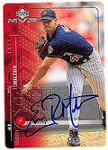 Sports Memorabilia Autograph Warehouse 246171 Eric Milton Autographed Baseball Card - Minnesota Twins 1999 Upper Deck MVP - No. 118