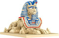 Great Sphinx Egypt Building Blocks Set (2732Pcs) Famous World Architecture Educational Toys Micro Bricks for Kids Adults