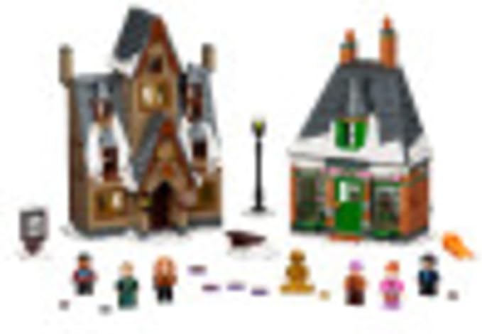 LEGO Harry Potter Hogsmeade Village Visit 76388 Building Toy 20th Anniversary Set with Collectible Golden Ron Weasley Minifigure Birthday Gift for Idea for Kids Girls and Boys Ages 8+