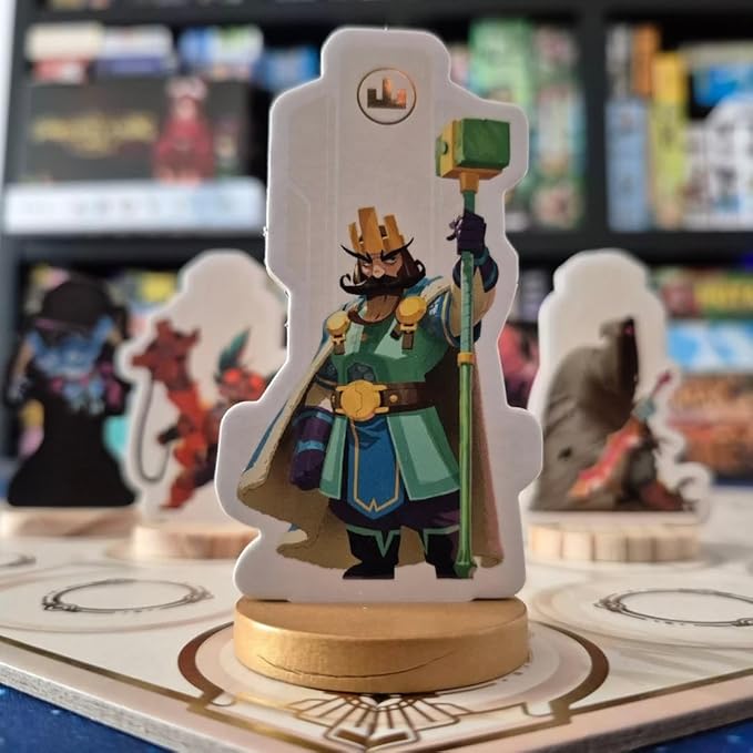 Leaders | Tactical Duel Strategy 2 Player Board Game | Create Alliances Assemble Champions &amp Outsmart Opponents | Quick Competitive Games for Teens Adults &amp Kids Ages 10 &amp Up | 15 Min