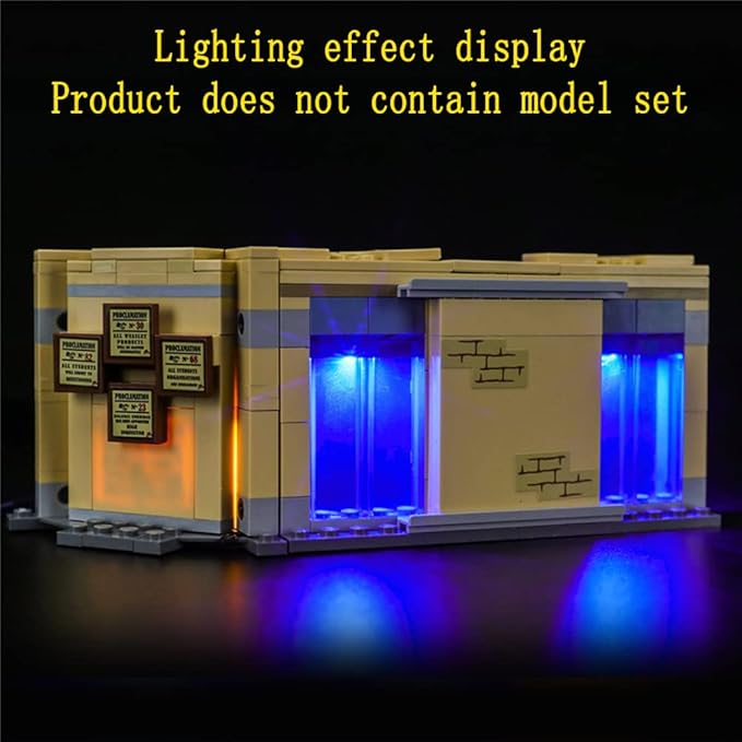 LED Light Kit Compatible with Lego Hogwarts Room of Requirement - Lighting Set for 75966 (Model Set Not Included)