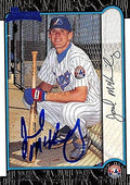 Autograph Warehouse 244973 Josh McKinley Autographed Baseball Card - Montreal Expos44 FT 1999 Bowman - No. 155 Rookie