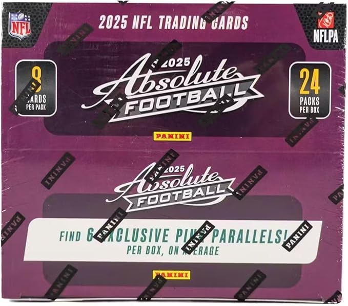 Panini 2025 Absolute Football 24-Pack Retail Booster Box