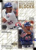 Sports Memorabilia Autograph Warehouse 244944 Wilkin Ruan Autographed Baseball Card - Montreal Expos FT 2001 Upper Deck Franchise Building Blocks - No. F22