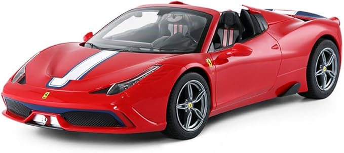 Rastar RC Car | Radio Remote Control Car 1/14 Scale Ferrari 458 Special A Model Toy Car for Kids Auto Open &amp Close Red