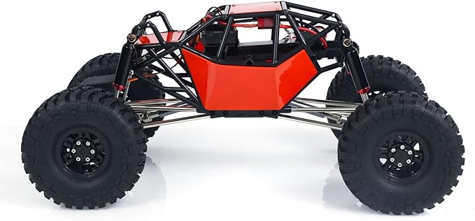 RTR RC 1/10 8504R Off-Road Car 4 * 4 Remote Control Rock Crawler Electric Truck Top Speed 35 km/h 15KG Servo Metal Shock Absorber 2500mAh Lipo Hobby Model for Adult