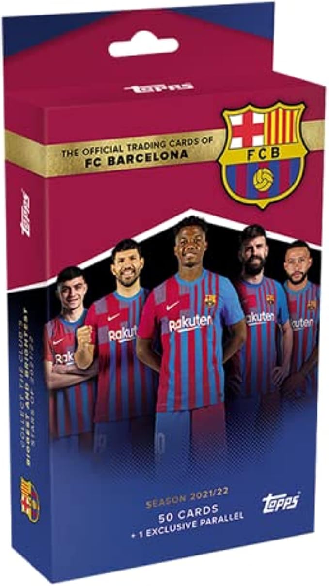Topps FC Barcelona Official Team Set Football Cards 2021/22