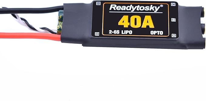 Readytosky 40A ESC OPTO 2-6S Brushless ESC Electronic Speed Controller for F450 450mm F550 S500 ZD550 RC Helicopter Quadcopter(4PCS)