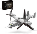 V22 Tiltrotor Aircraft Building Block Set Military Transport Plane Model- Compatible with Lego Military (460 PCS)