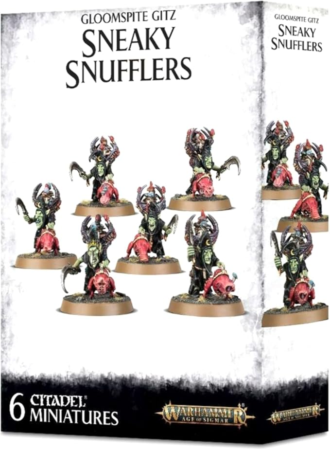Games Workshop - Warhammer Age of Sigmar - Gloomspite Gitz: Sneaky Snufflers
