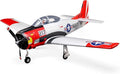 E-flite RC Airplane T-28 Trojan 1.2m BNF Basic Transmitter Battery and Charger Not Included with Smart EFL18350